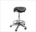 HAN9515 Medi Saddle Stool with Foot Rest